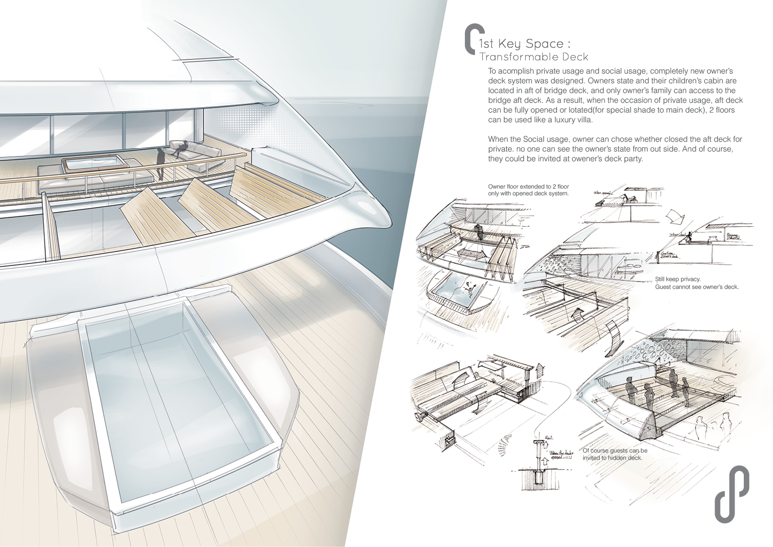 Olesinski 90m，yacht，conceptual design，