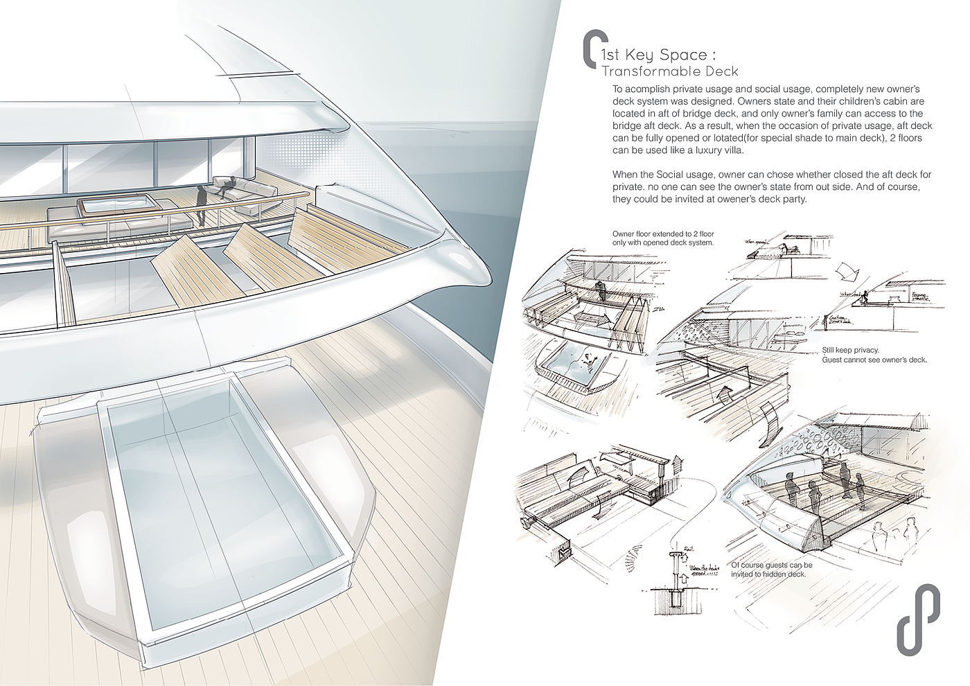 Olesinski 90m，yacht，conceptual design，