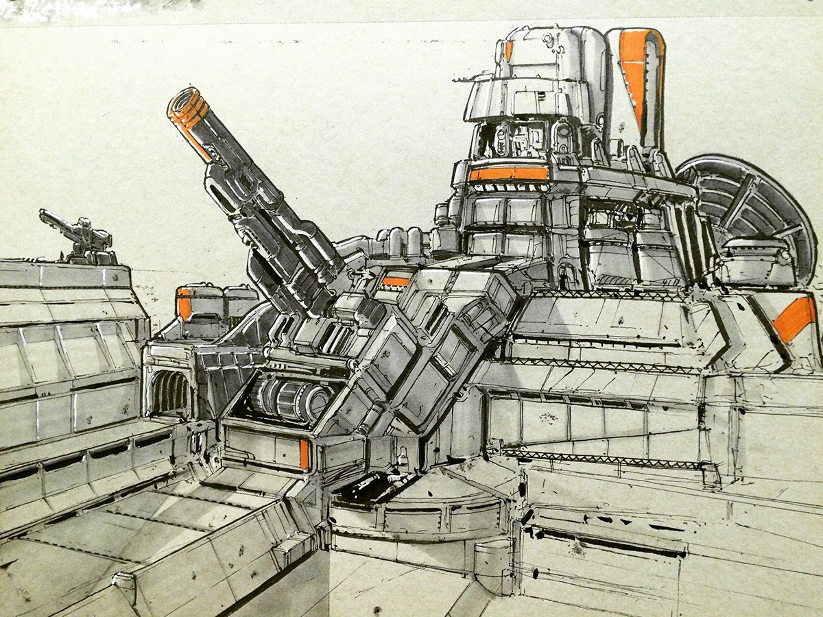 Sense of science and technology，Hand drawn machinery，High end style，Types of American blockbusters，visual effect，