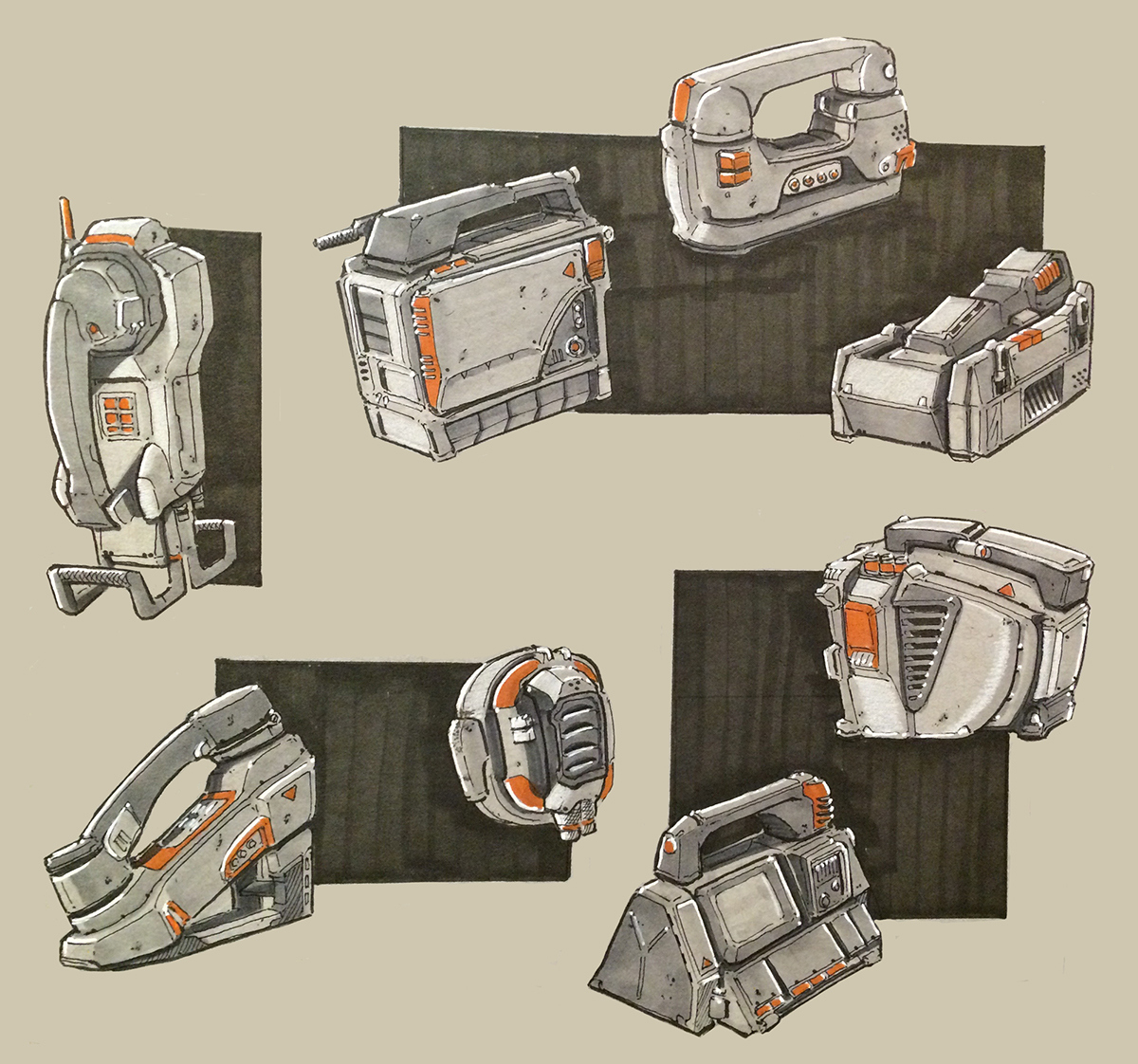 Sense of science and technology，Hand drawn machinery，High end style，Types of American blockbusters，visual effect，