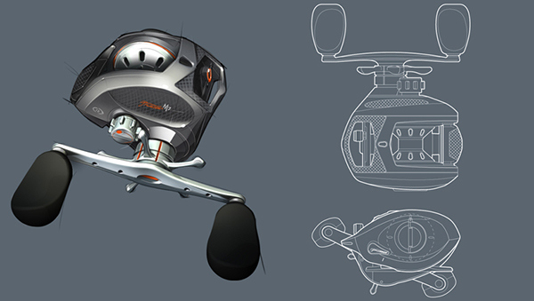 industrial design，product design，motion，go fishing，Fishing rod，Water drop wheel，