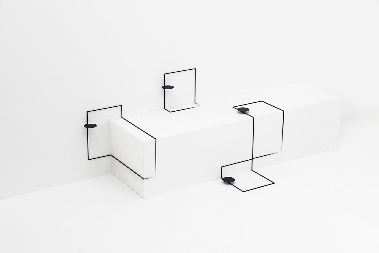 Space art，product design，Border table，