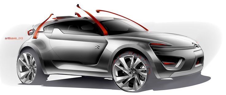 industrial design，vehicle，Hand drawn，design sketch，traffic，