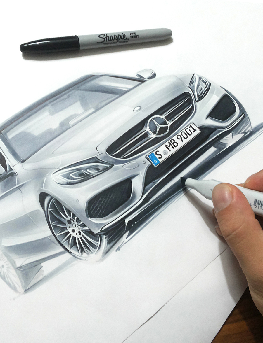 industrial design，vehicle，Hand drawn，design sketch，traffic，