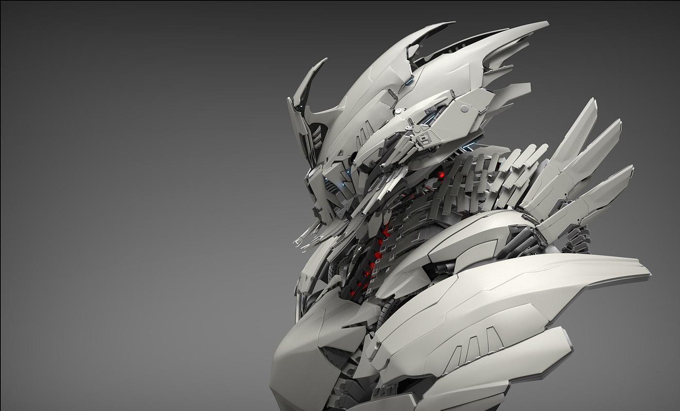 industrial design，intelligence，robot，modeling，Render，cg，