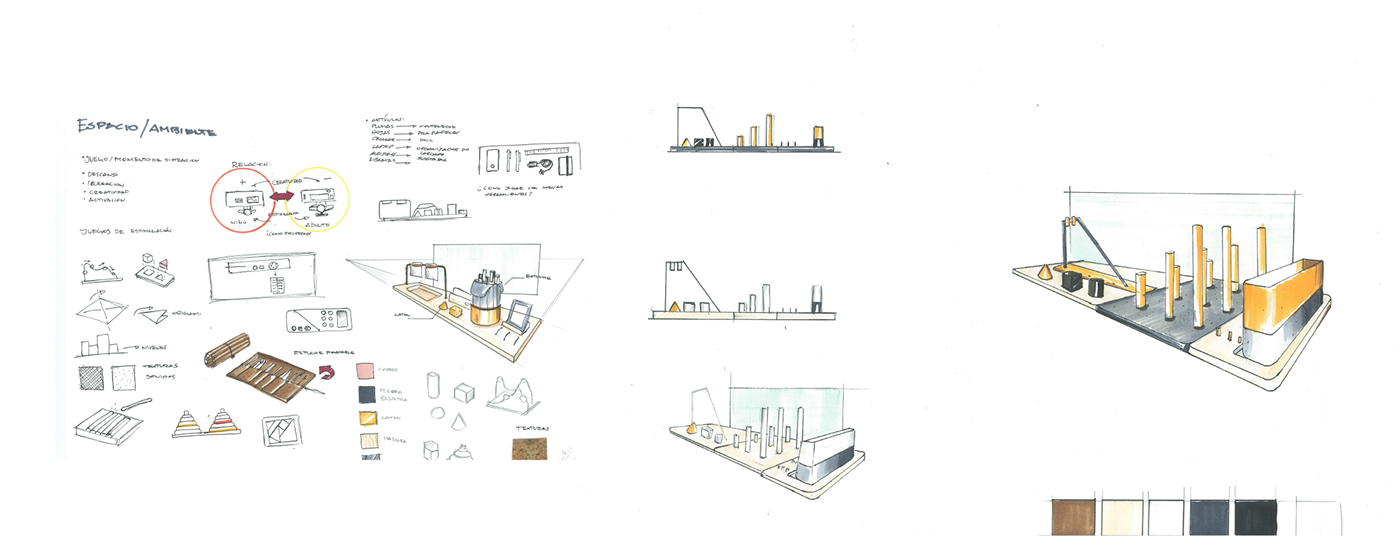 to work in an office，fashion，No contact，Design，sketch，