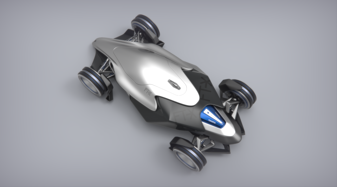 Toyota，racing，FT-X，toyota，streamline，