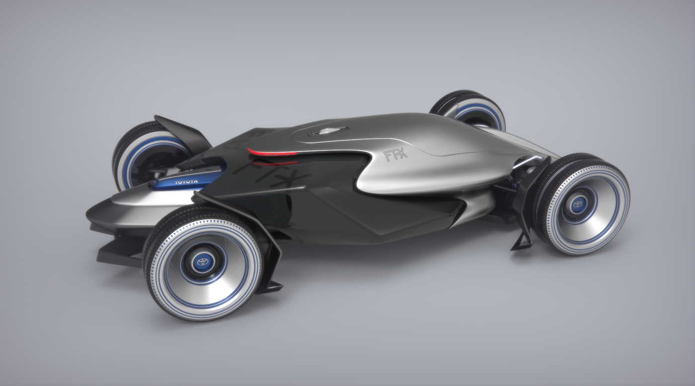 Toyota，racing，FT-X，toyota，streamline，