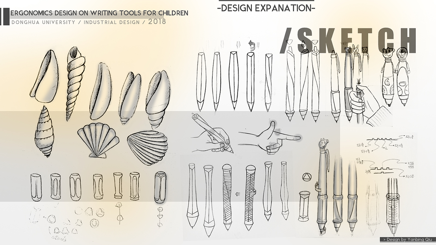书写，儿童，笔，正姿笔，产品设计，人机工程，