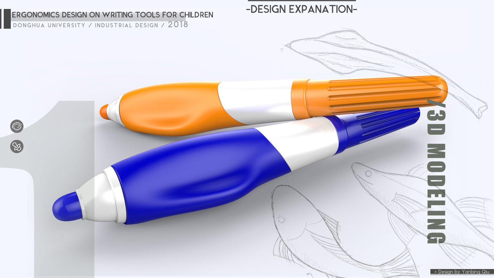 write，children，pen，Positive posture pen，product design，Ergonomics，