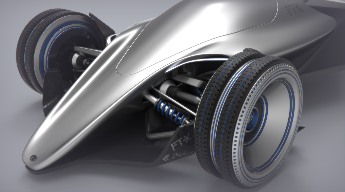 Toyota，racing，FT-X，toyota，streamline，