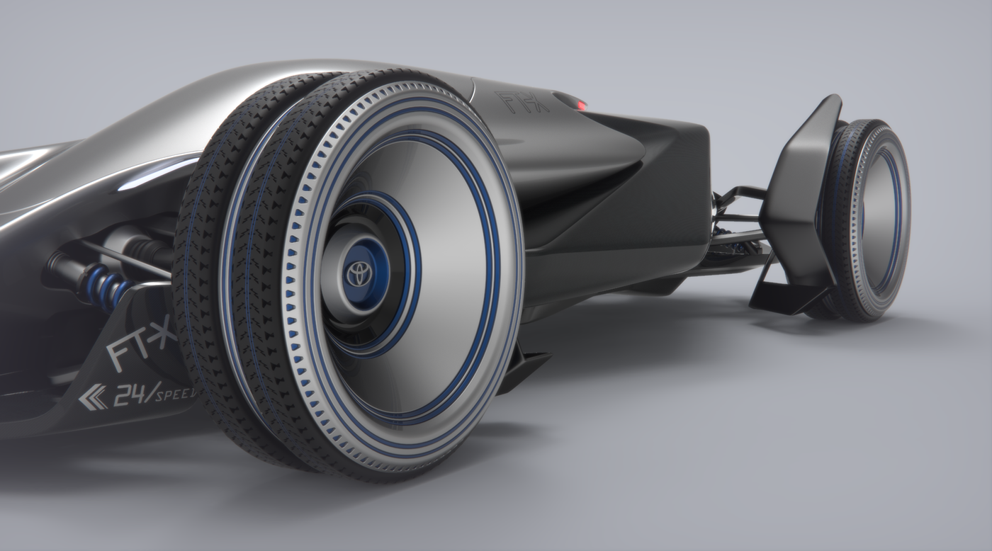 Toyota，racing，FT-X，toyota，streamline，