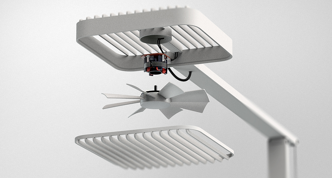 household electrical appliances，Furniture home，electric fan，modern stylish，Lamp modeling，Minimalist，