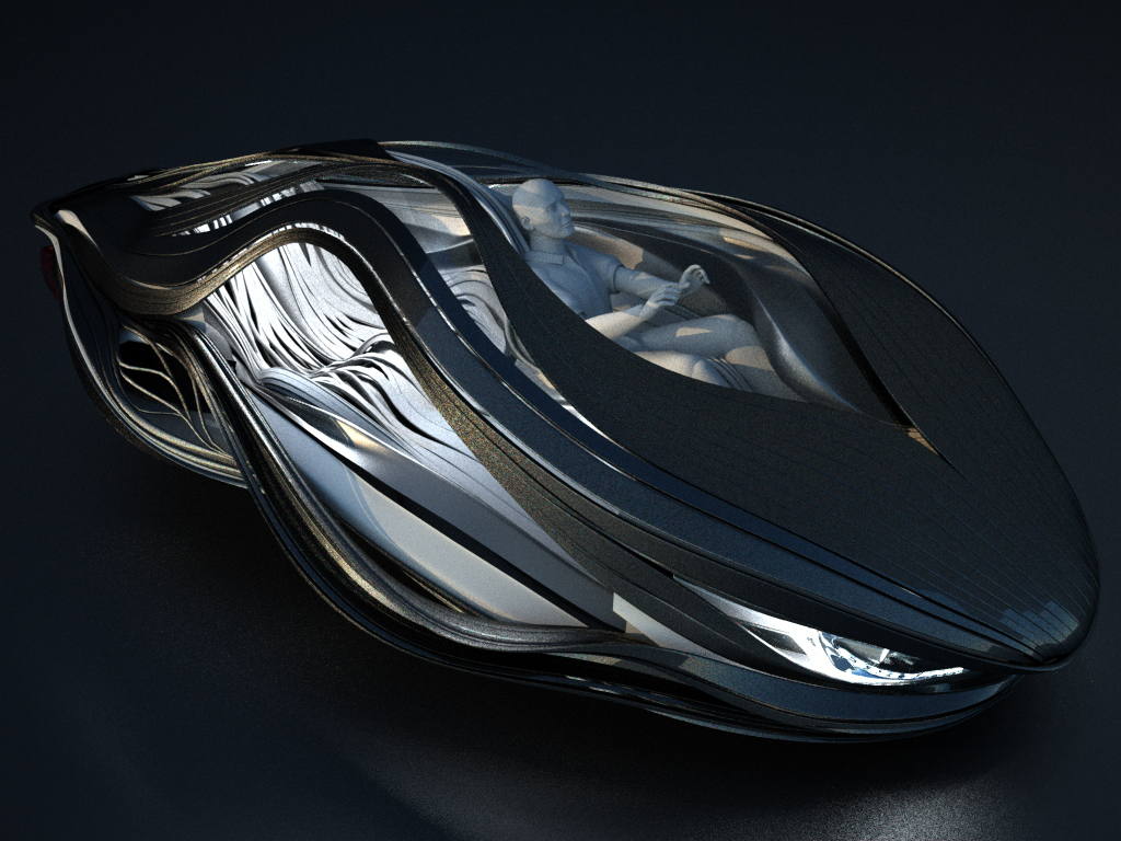 Cool，Future transportation，Special material，Extraordinary visual experience，Perfect streamlined shape，