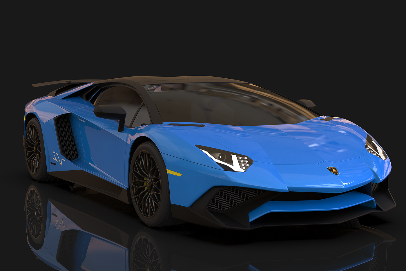 keyshot，Lamborghini，Render，