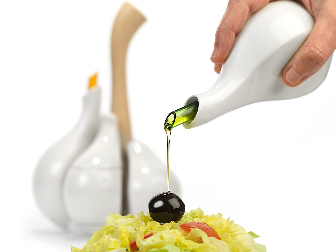 arjun ，Seasoning bottle，white，ceramics，