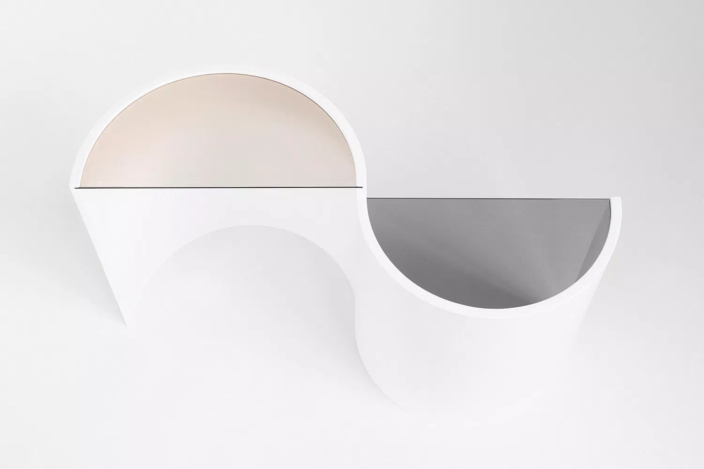 Table，white，Glass，