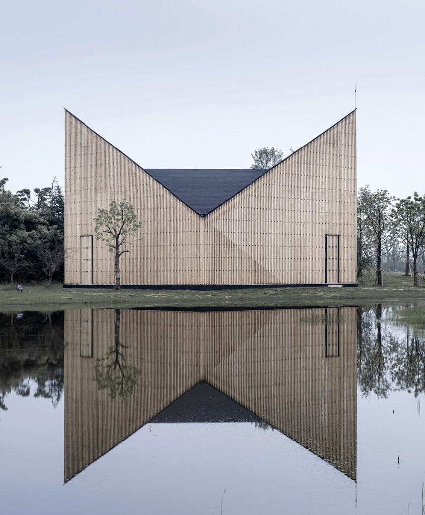 Wanjing garden Chapel，Architectural design，Interior design，