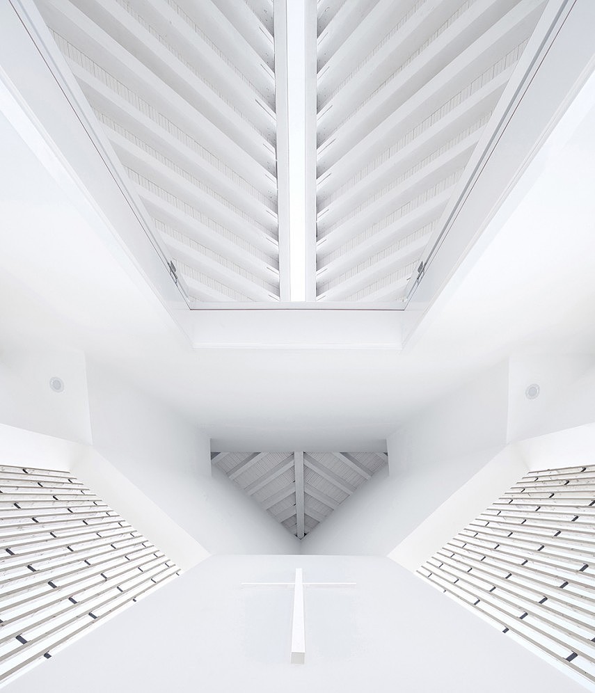 Wanjing garden Chapel，Architectural design，Interior design，