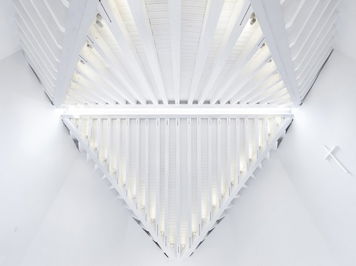 Wanjing garden Chapel，Architectural design，Interior design，