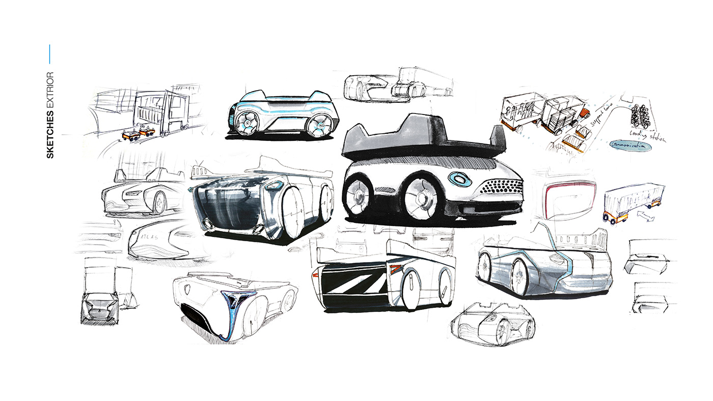 ATLAS Mobility，truck，Driverless，logistics，transport，