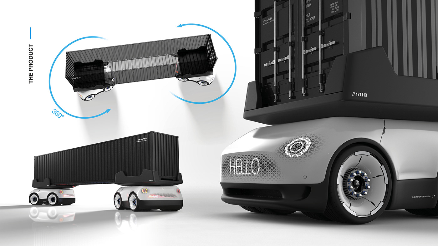 ATLAS Mobility，truck，Driverless，logistics，transport，