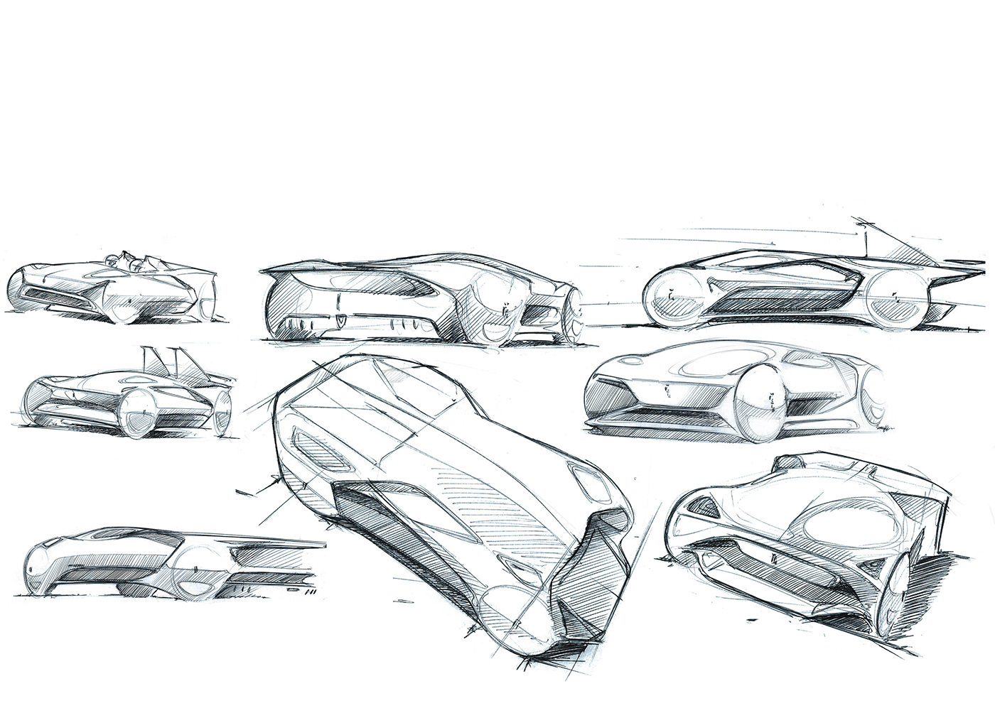 Beautiful lines，Tidal current index，Stunning luxury，visual impact ，Dynamic，