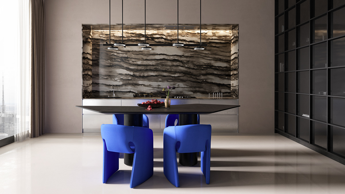 industrial design，Interior design，apartment，NY APARTMENT，