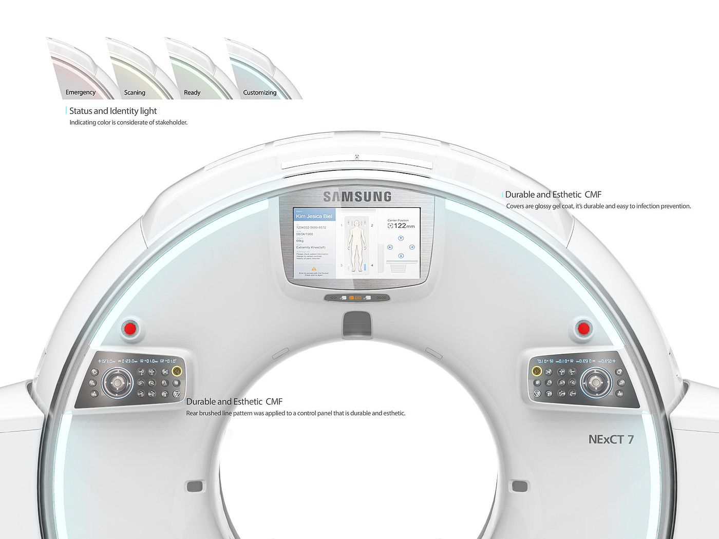 industrial design，product design，medical care，Samsung，nuclear magnetic resonance，ct，