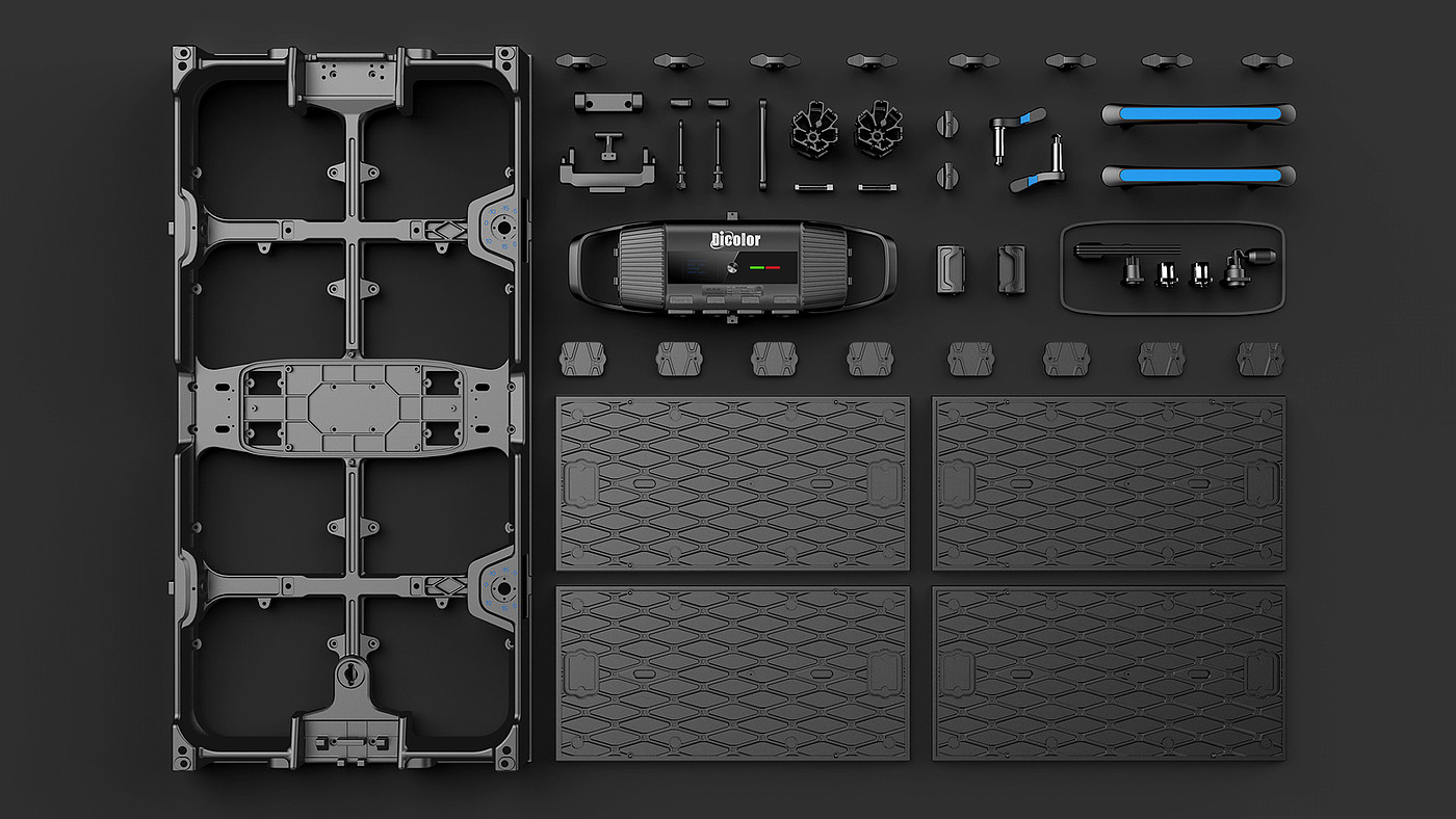 led，display，