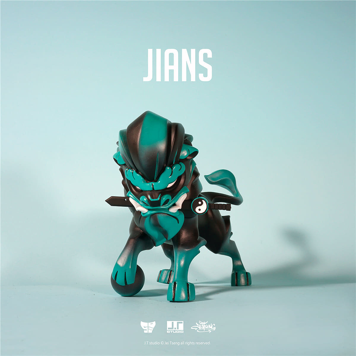 JIANS，ornament，Sword lion，moral，