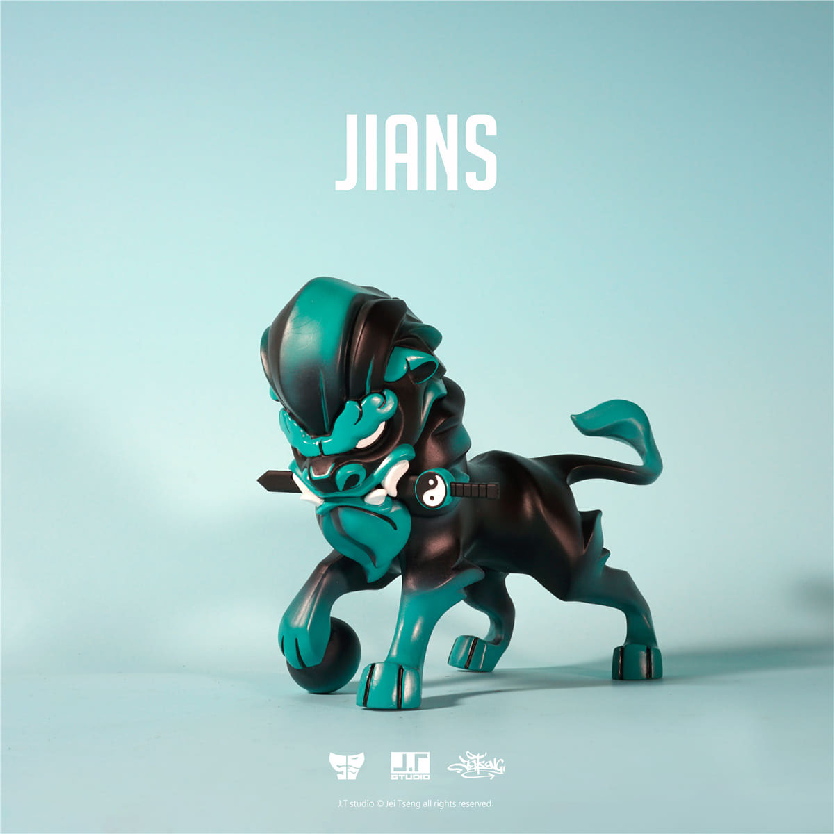 JIANS，ornament，Sword lion，moral，