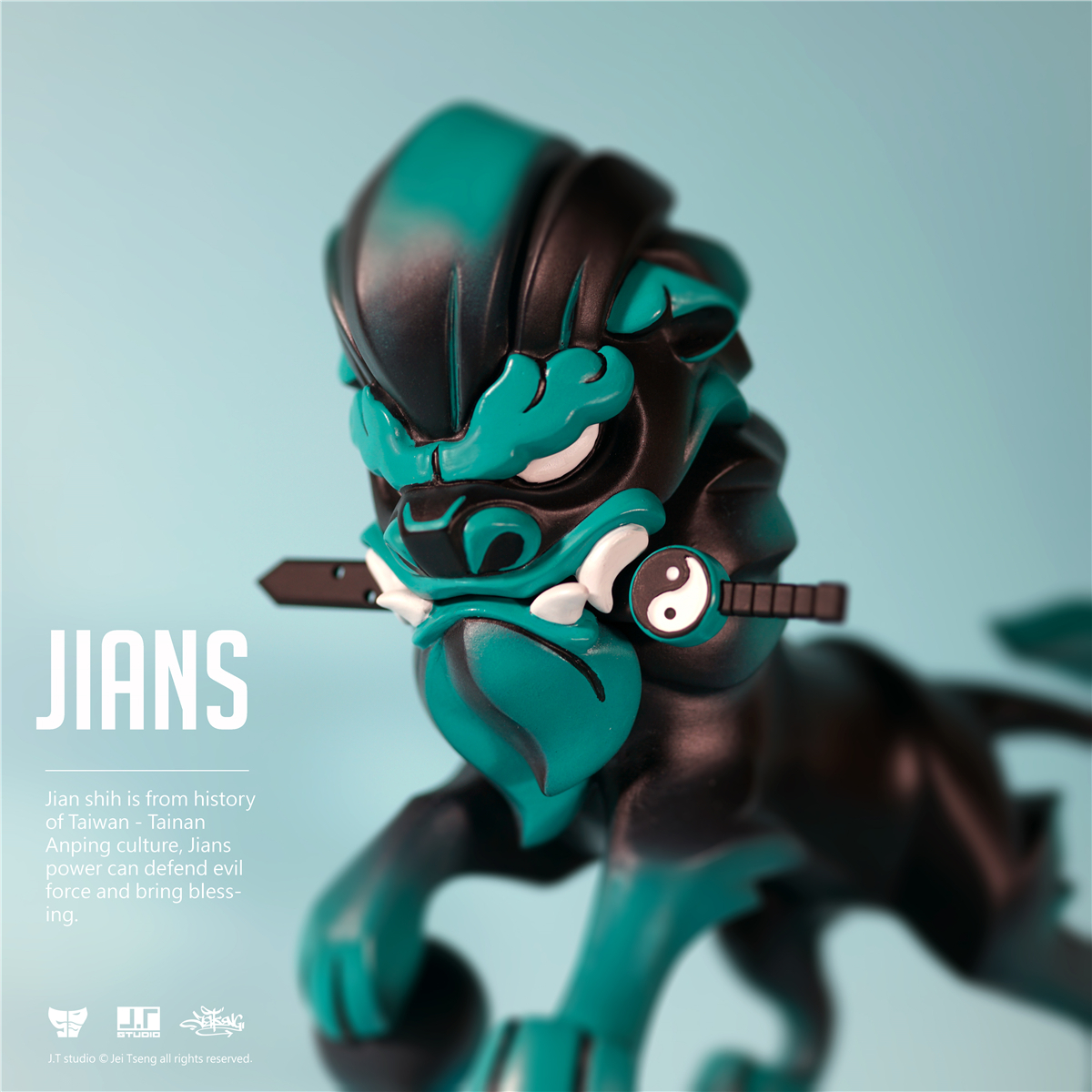 JIANS，ornament，Sword lion，moral，