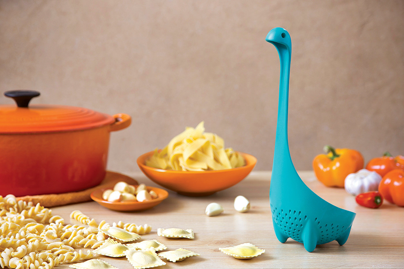 Mamma Nessie，Colander Spoon，漏勺，厨房用品，