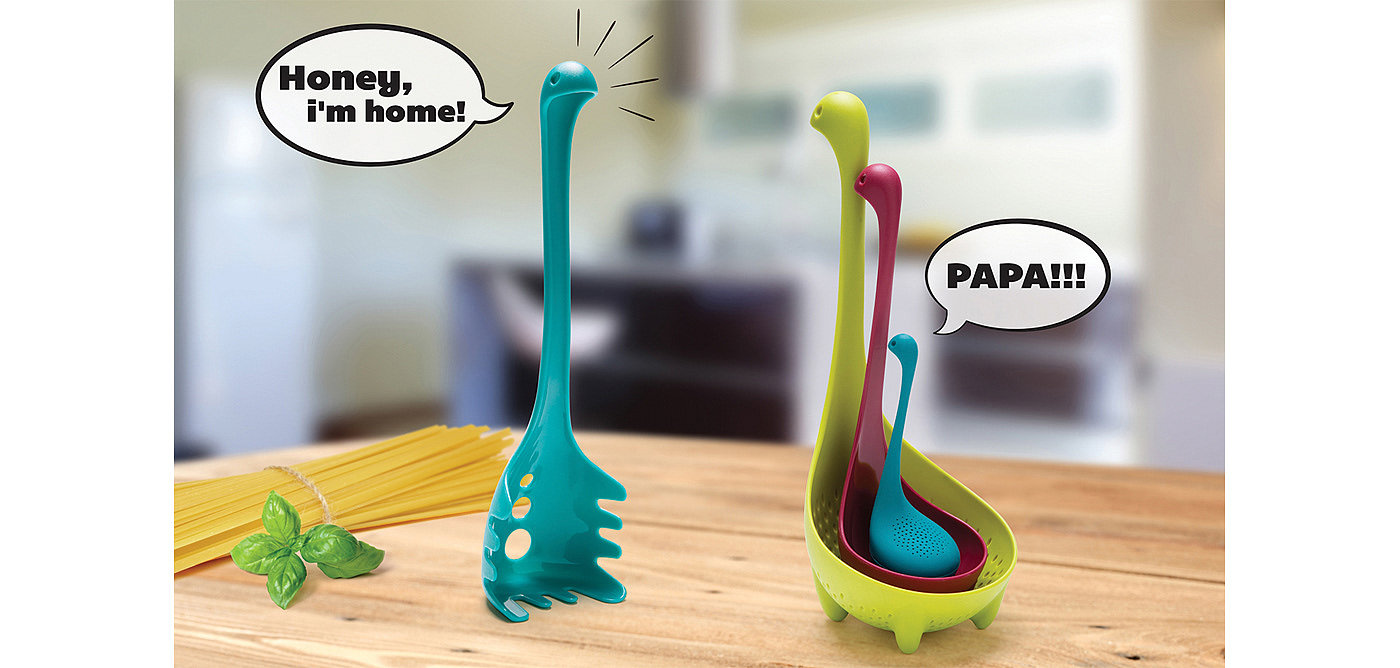 Spaghetti spoon，Pasta Spoon，Papa Nessie，noodle，interest，Interesting，originality，