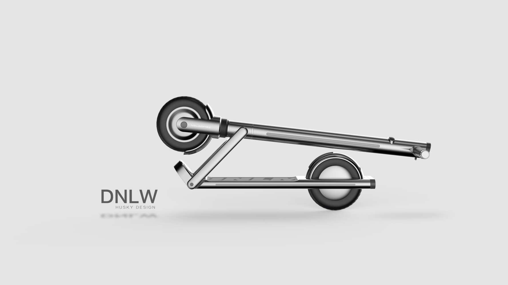 With lights! Electric scooter，