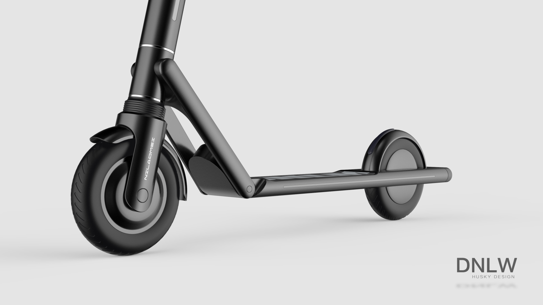 With lights! Electric scooter，