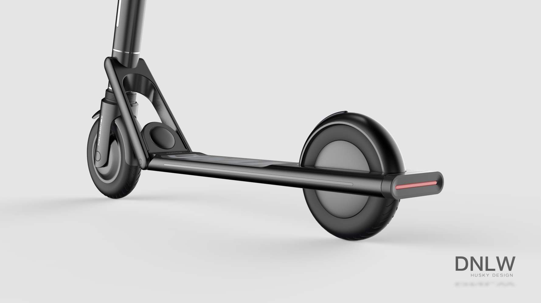 With lights! Electric scooter，