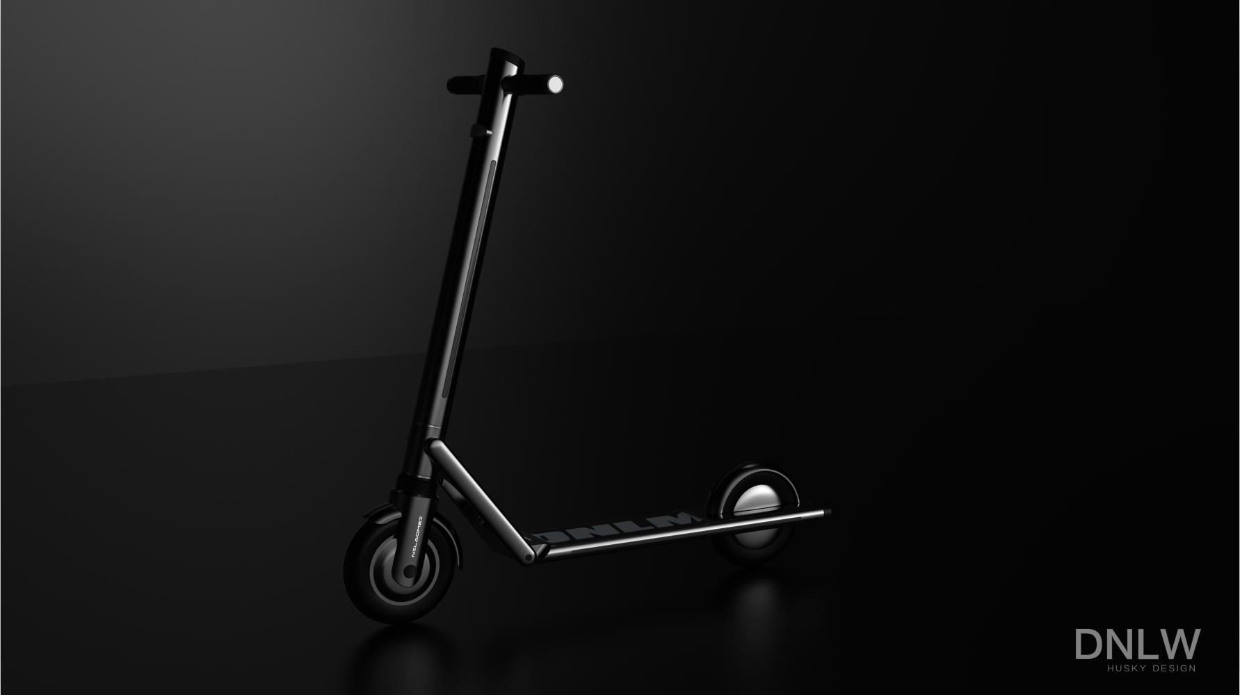 With lights! Electric scooter，