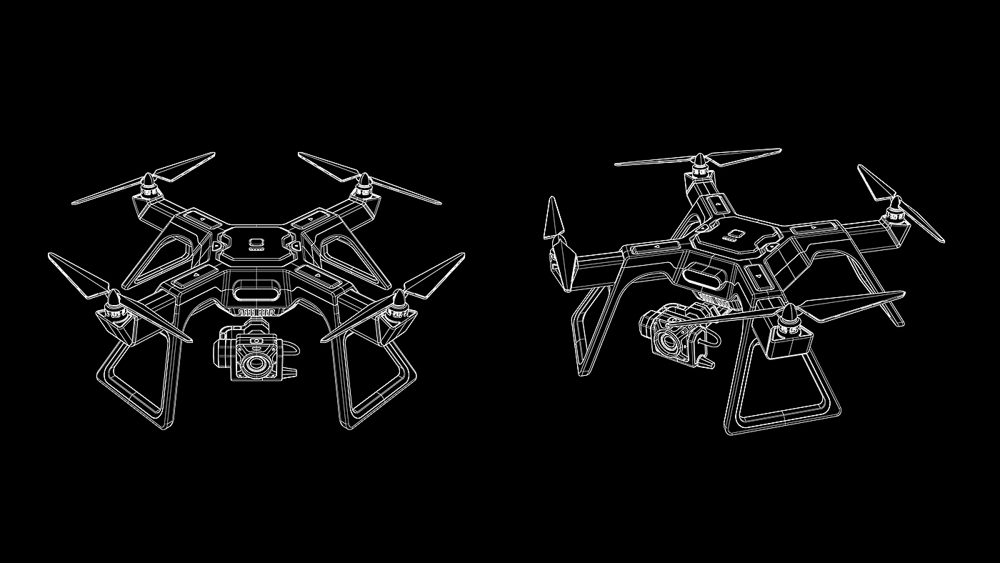 21X Drone，无人机，可拆卸，便携，