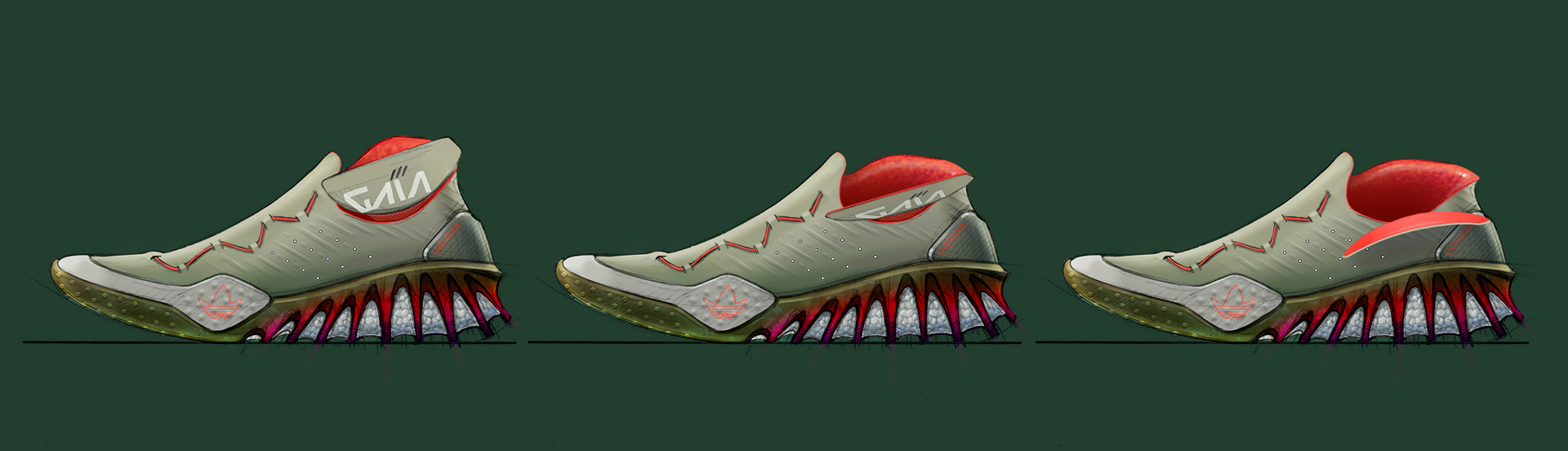 Biomech，sneakers，product design，