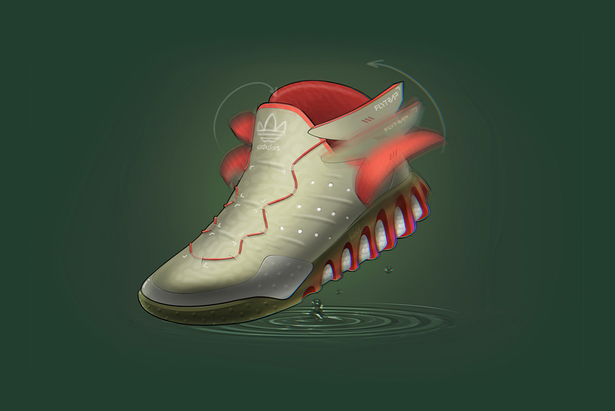 Biomech，sneakers，product design，