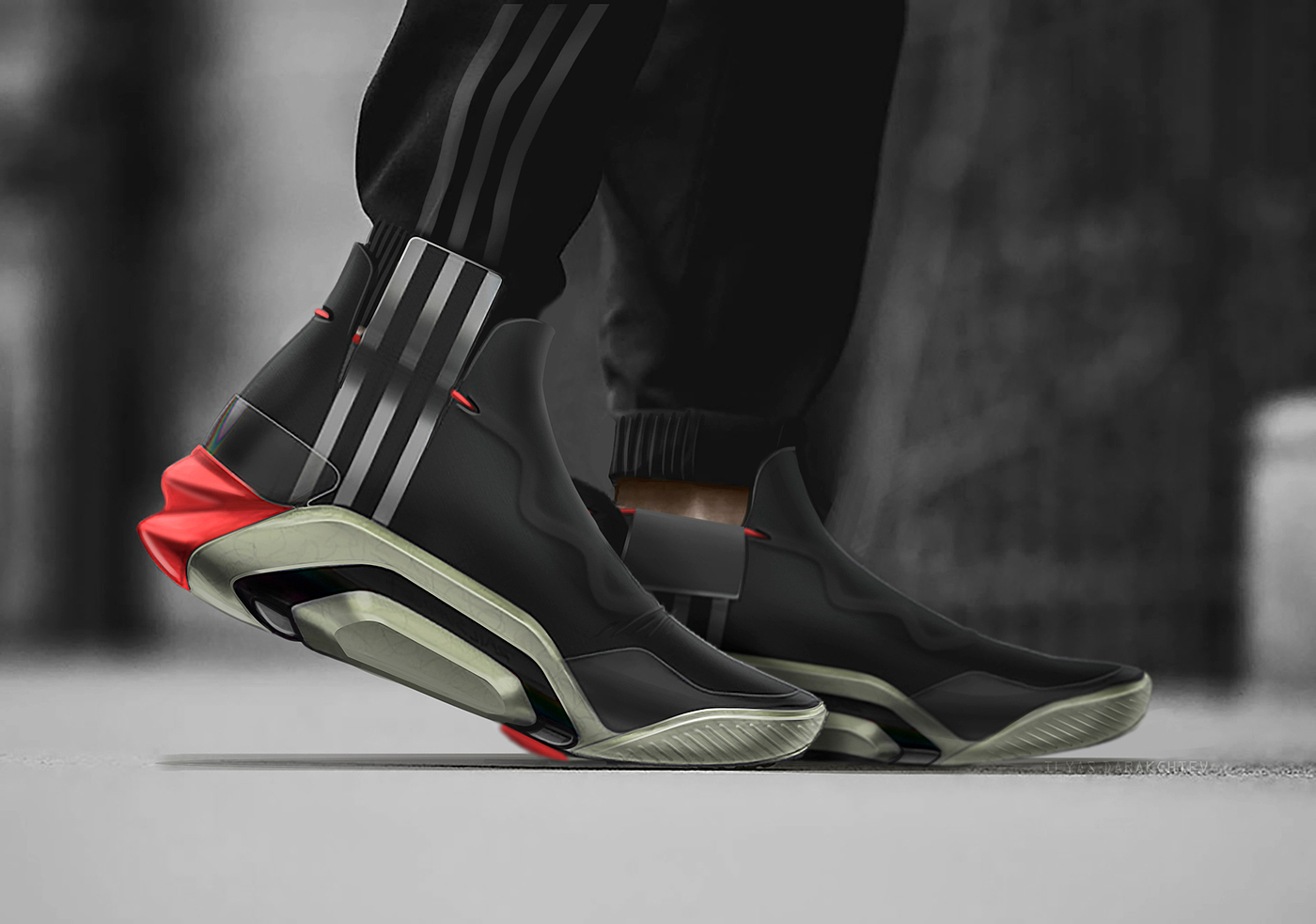 Biomech，sneakers，product design，