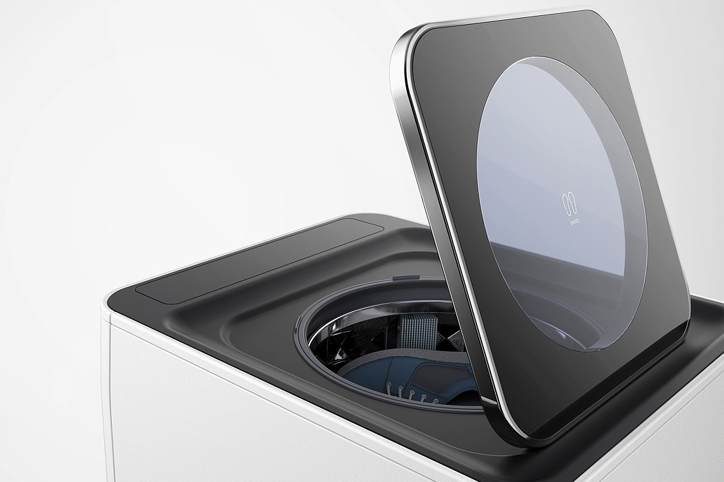white，intelligence，Automatic washing machine，