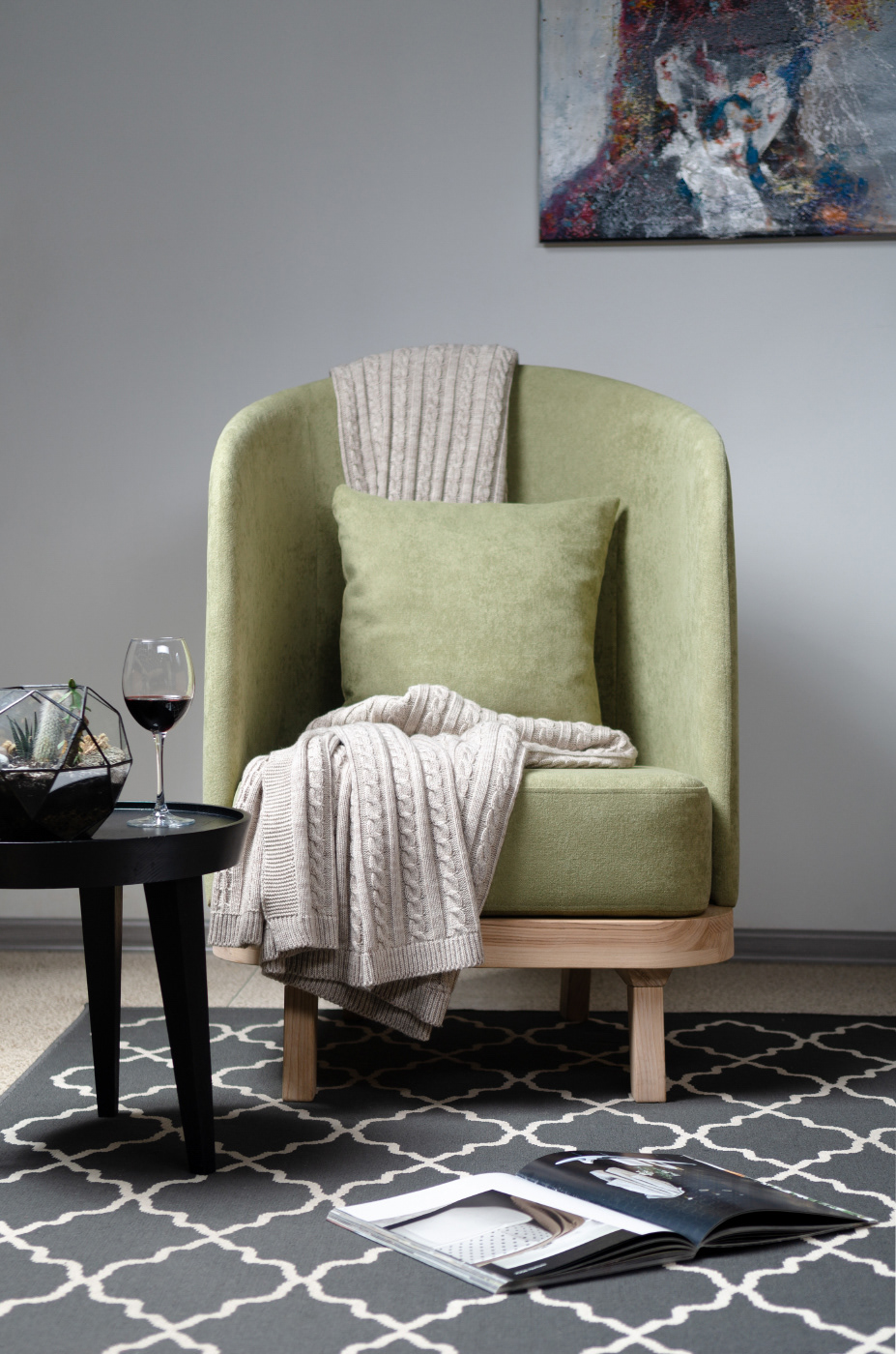 Cozy Leaf，Sofa chair，furniture，product design，chair，