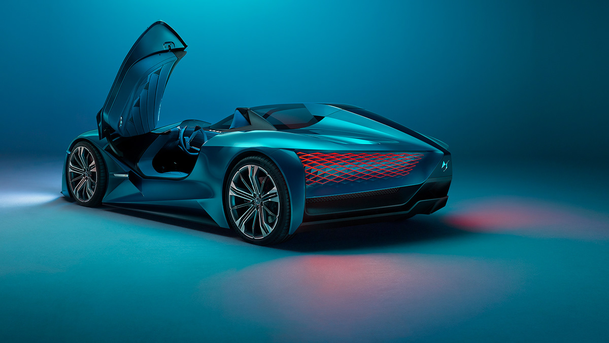 vehicle，conceptual design，ds，X E-Tense，