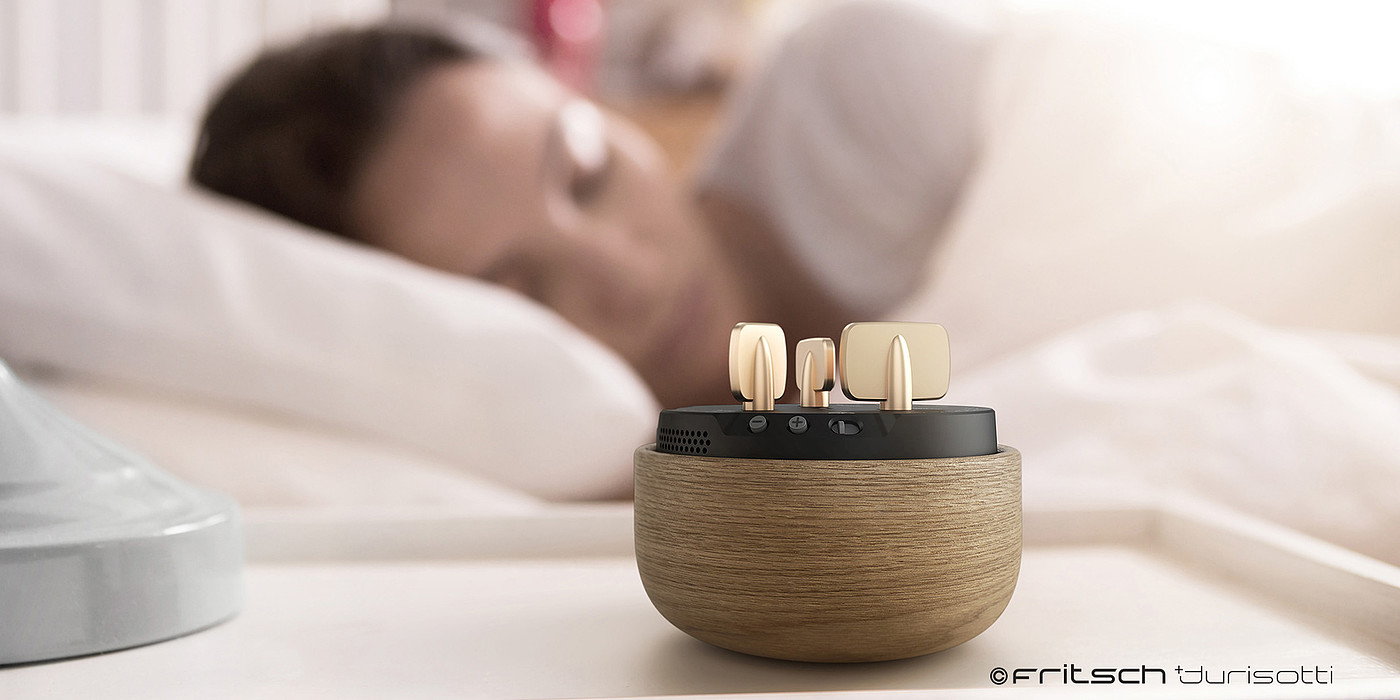White noise sleep instrument，Sleeping speaker，Deformable，sleep，product design，
