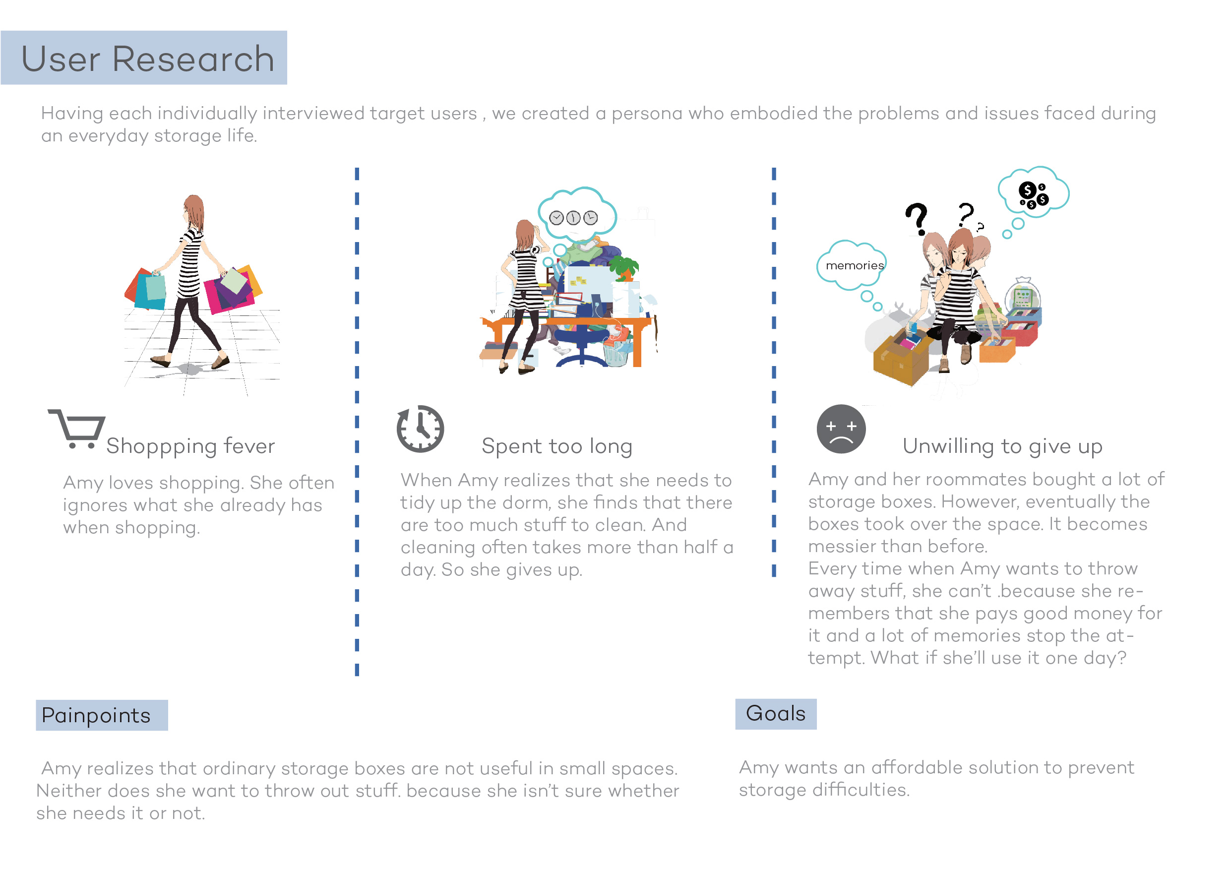 Stool, chair, storage box, broken away，