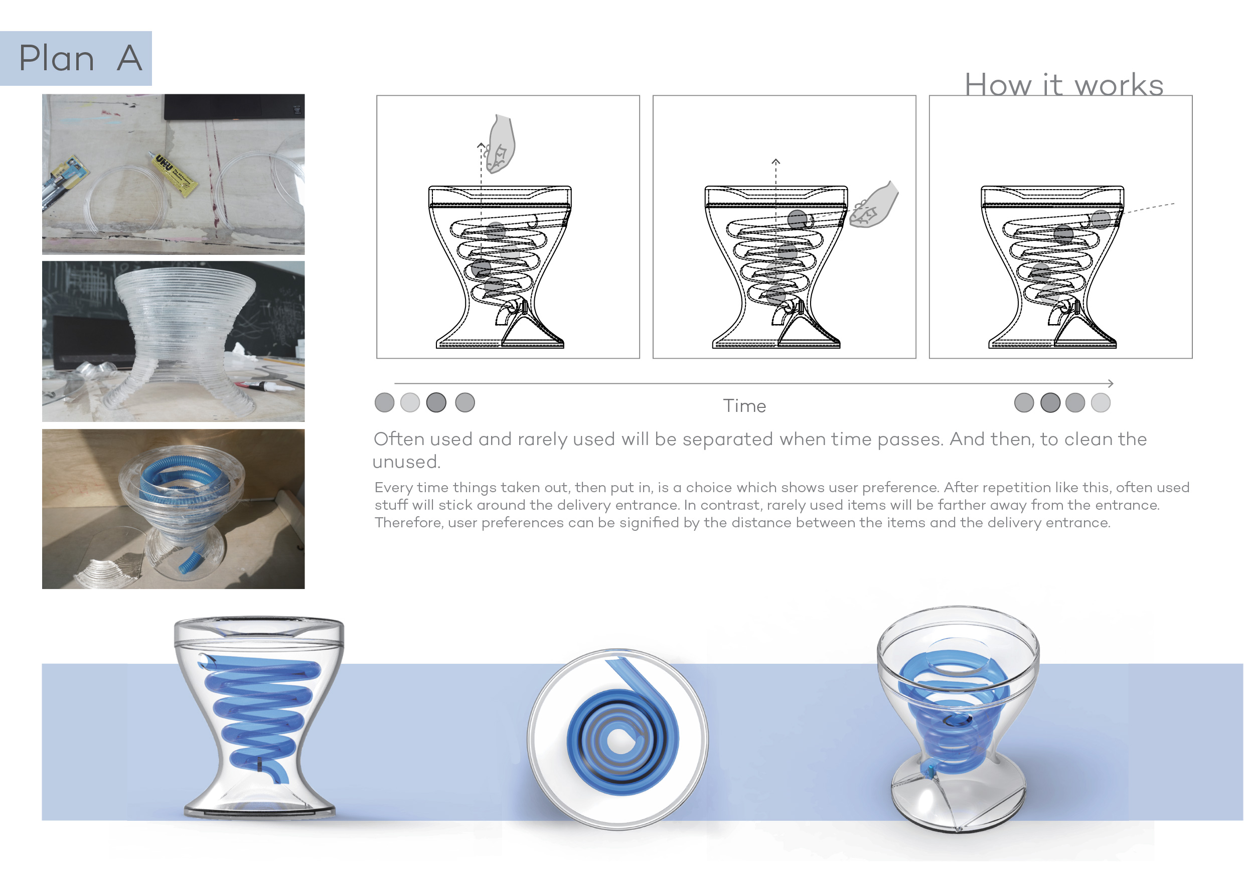 Stool, chair, storage box, broken away，