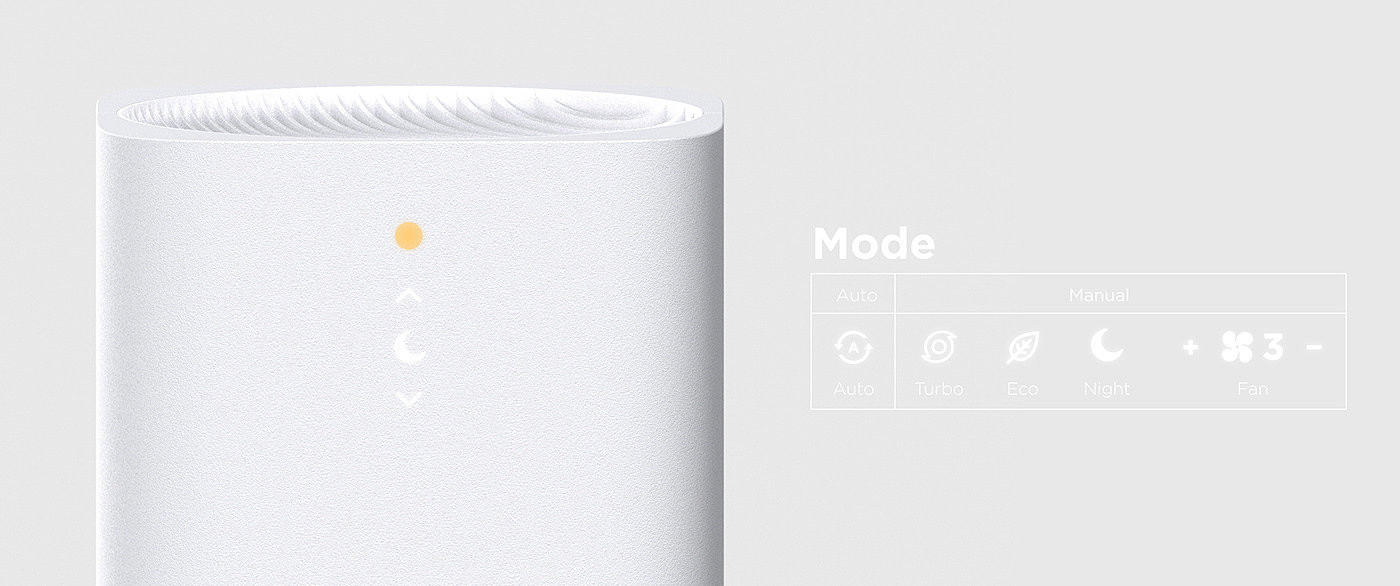 product design，user interface，industrial design，Portable，purifier，